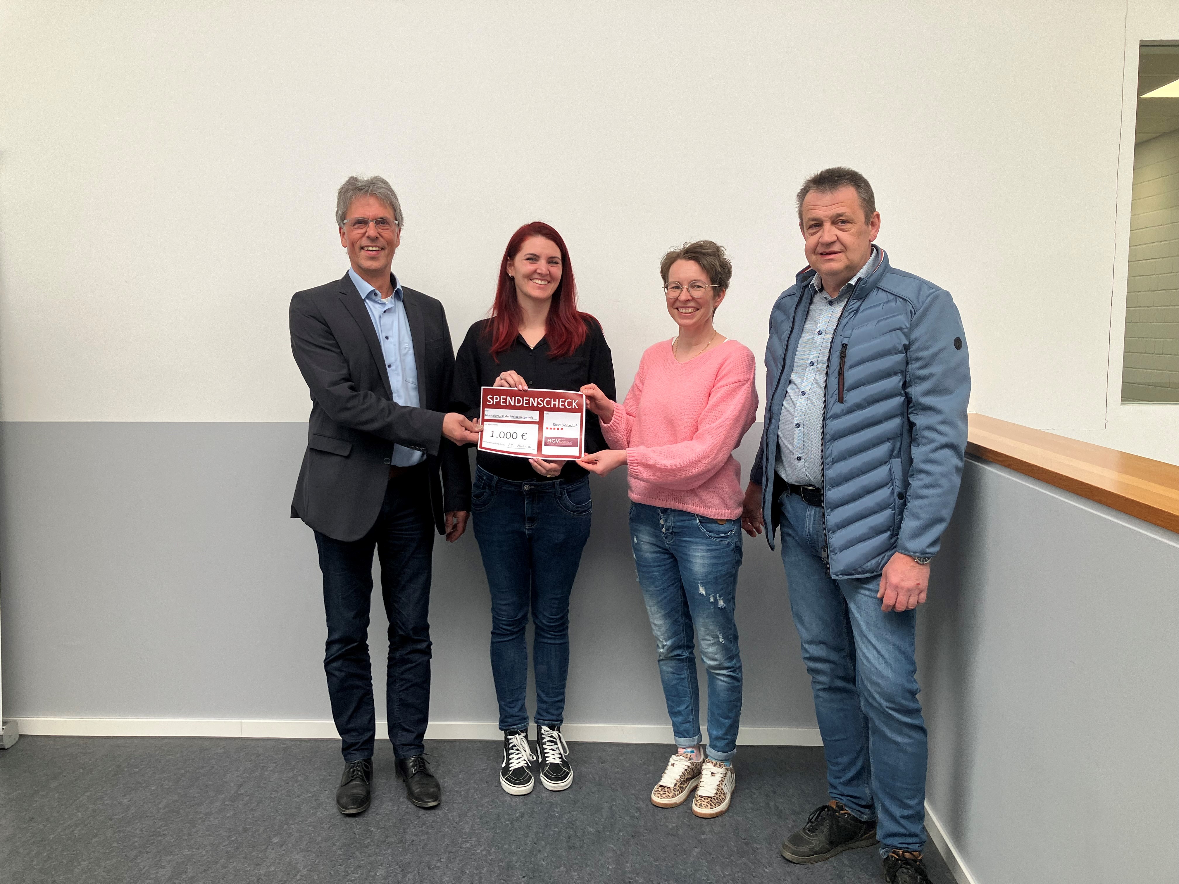 Spende an die Musical AG der Messelbergschule